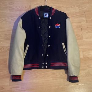 Vintage Pepsi Cola Leather Jacket